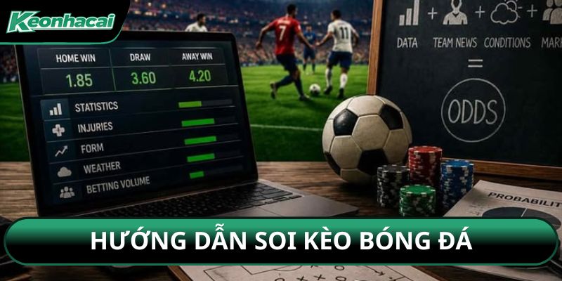 Hướng dẫn soi kèo bóng đá